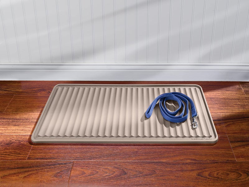 WeatherTech حامل الأحذية WeatherTech (16"x36") - بني - سجادة متينة للأحذية والأحذية المتسخة - Image 3